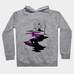 fishing cosmic Hoodie